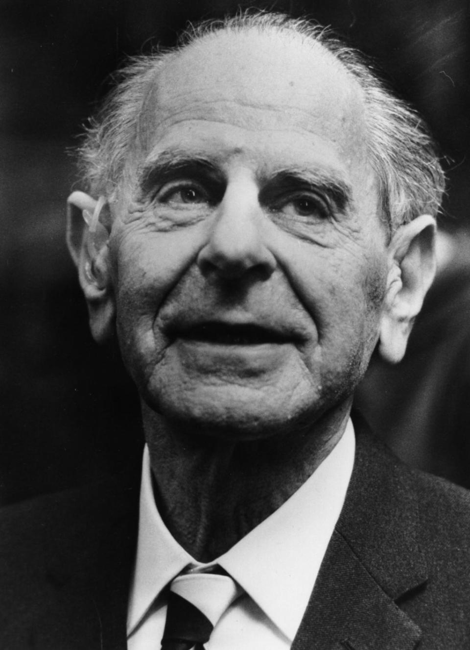 Karl Popper during his time at the London School of Economics (Getty)