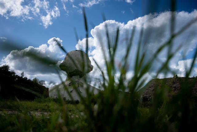 PHOTOS: Rescued busts of former U.S. presidents from the closed Presidents  Park