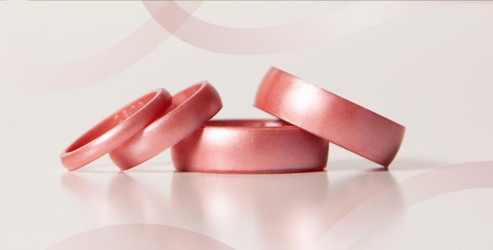 Enso’s Pink Diamonds Elements Rings.