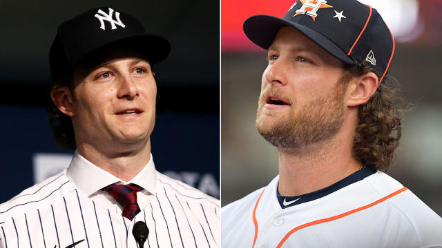 Gerrit Cole Shaves Famous Beard For Yankees' Introductory Press