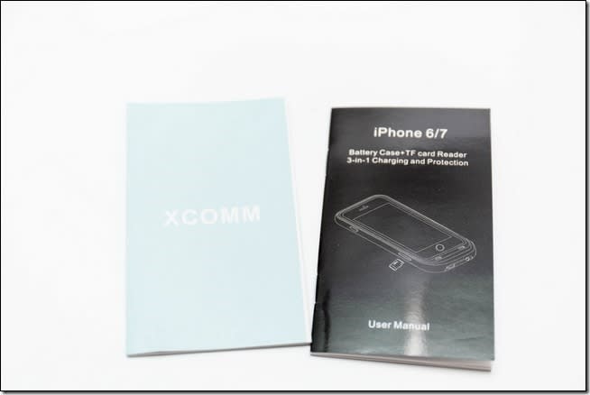 XCOMM 三合一背蓋式行動電源　補足 iPhone 7 欠缺的音源、電源與記憶卡功能