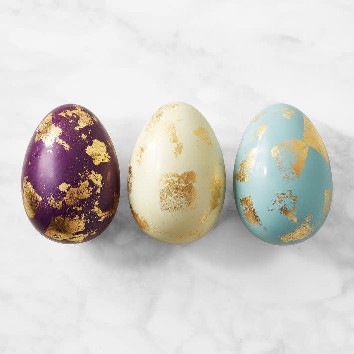 7) Gold Speckled Chocolate Egg