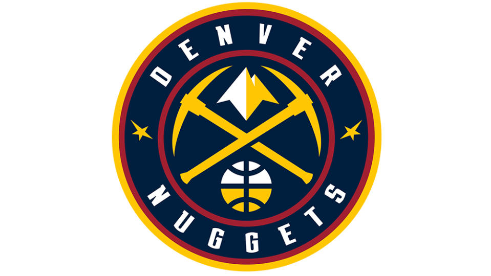 Denver Nuggets vs Miami Heat battle of the logos