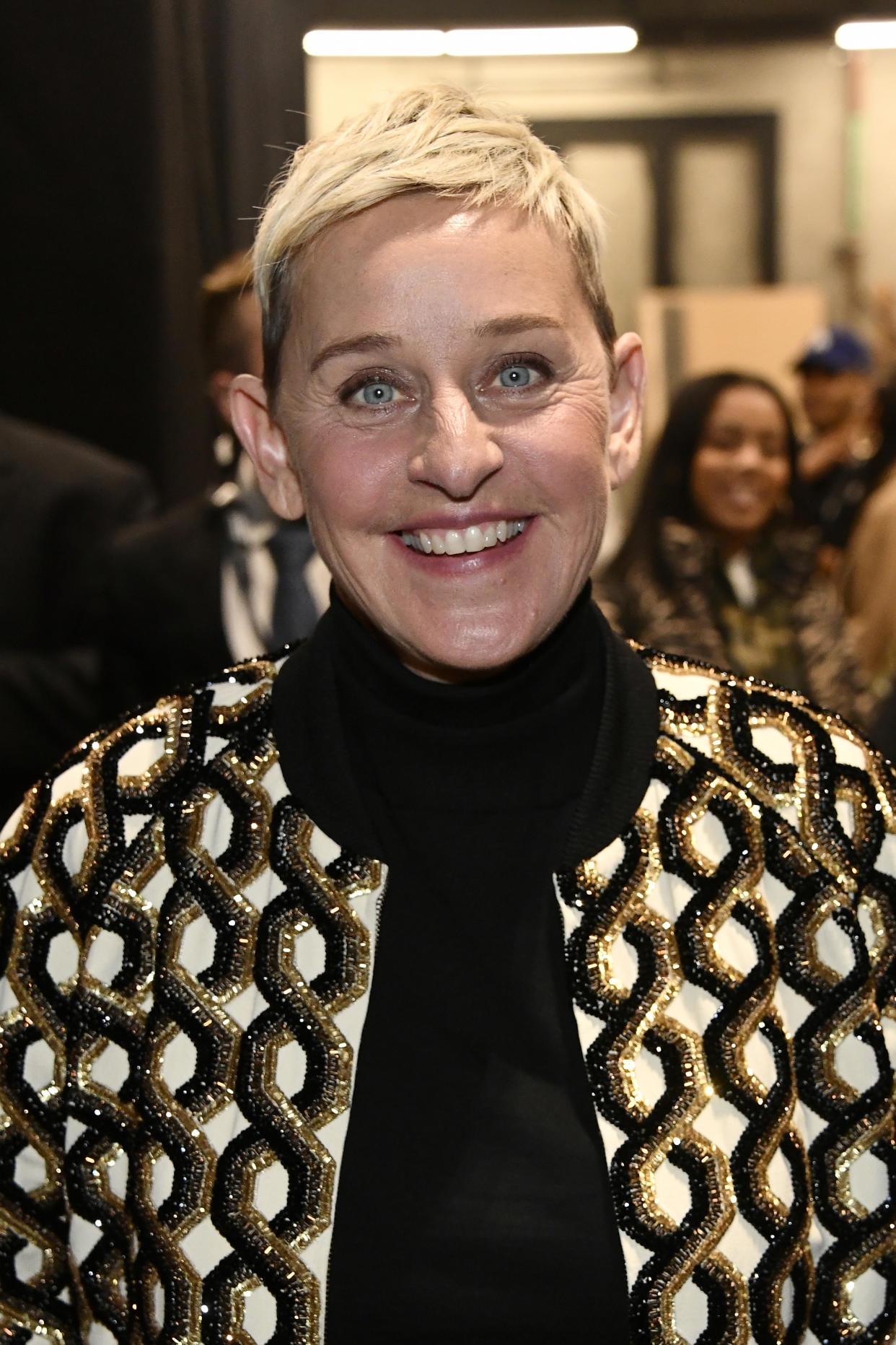 62nd Annual GRAMMY Awards – Backstage, Ellen DeGeneres