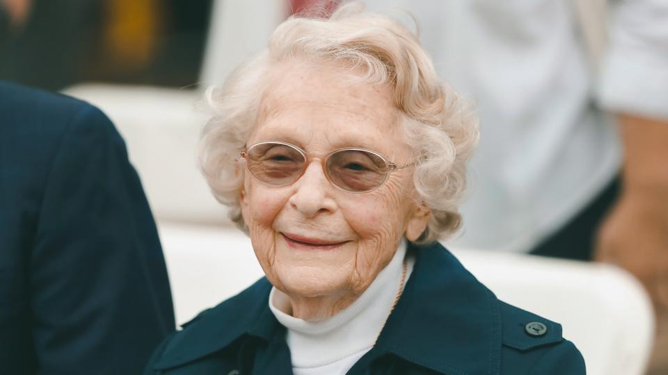 Chicago Bears owner Virginia Halas McCaskey, and daughter of Bears' founder George S.