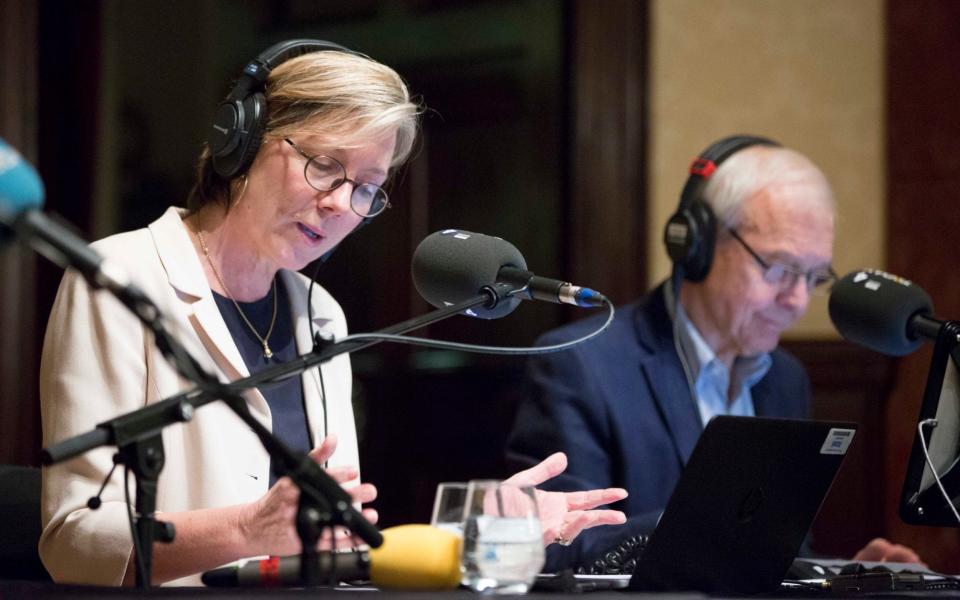 BBC Radio 4 Today presenters Sarah Montague and John Humphrys - PA