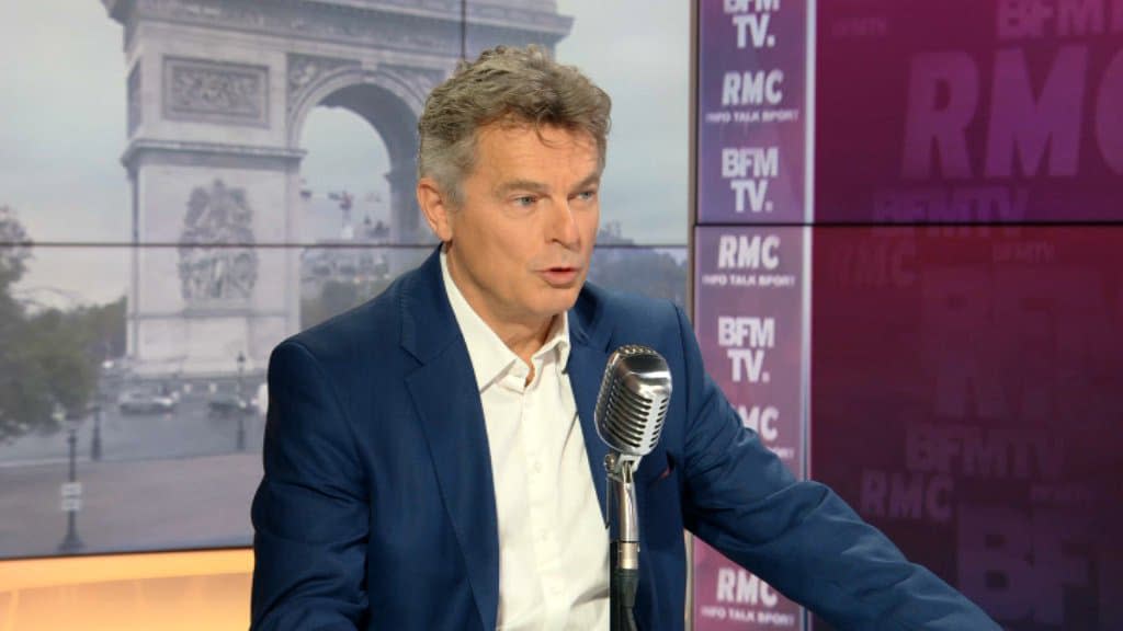 Le secrétaire national du PCF, Fabien Roussel, le 14 octobre 2020 - BFMTV / Capture d'écran