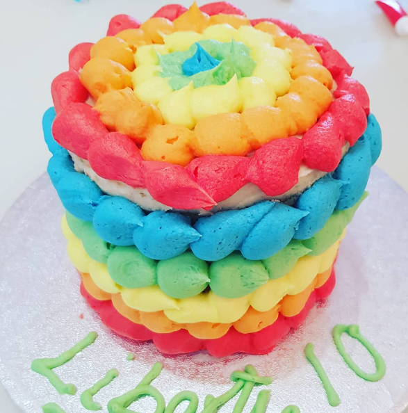 A birthday cake for Lizz Truss's daughter Liberty. (Instagram)