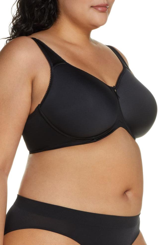 Bras for wide root, shallow breast 32DD - Wacoal » Basic Beauty Full Figure  Seamless Underwire Bra