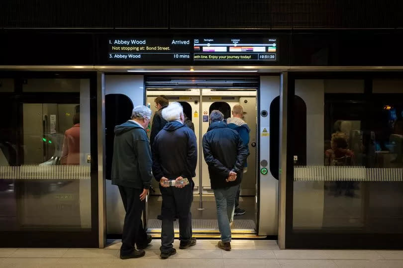 5G connectivity is being rolled out on the underground parts of the Elizabeth line