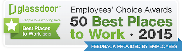 Glassdoor Employee's Choice Awards for 2015