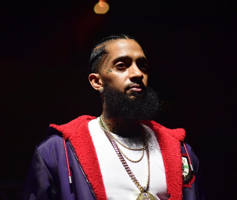 ATLANTA, GA - DECEMBER 10: Rapper Nipsey Hussle attends A Craft Syndicate Music Collaboration Unveiling Event at Opera Atlanta on December 10, 2018 in Atlanta, Georgia.(photo by Prince Williams/Wireimage)