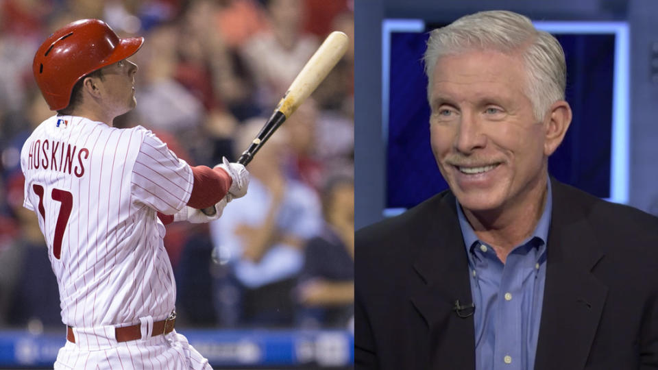 Hall of Famer Mike Schmidt stopped by the Yahoo Studios to discuss Phillies phenom Rhys Hoskins, debate which home run record Giancarlo Stanton is actually chasing and his comments on Odubel Herrera being a leader for the Phillies.