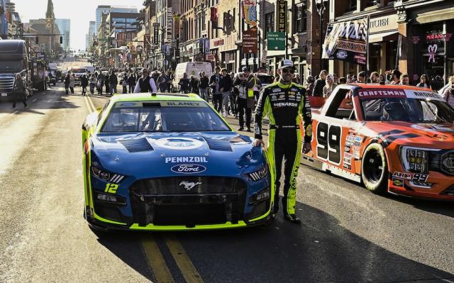 Ryan Blaney helps Roger Penske celebrate 1st back-to-back NASCAR  championships in storied career