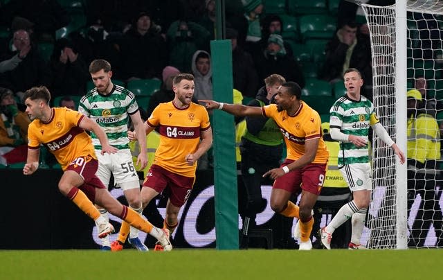 Celtic v Motherwell – cinch Premiership – Celtic Park