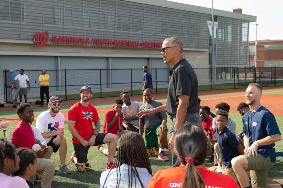 Paul Kim for the Washington Nationals Youth Baseball Academy