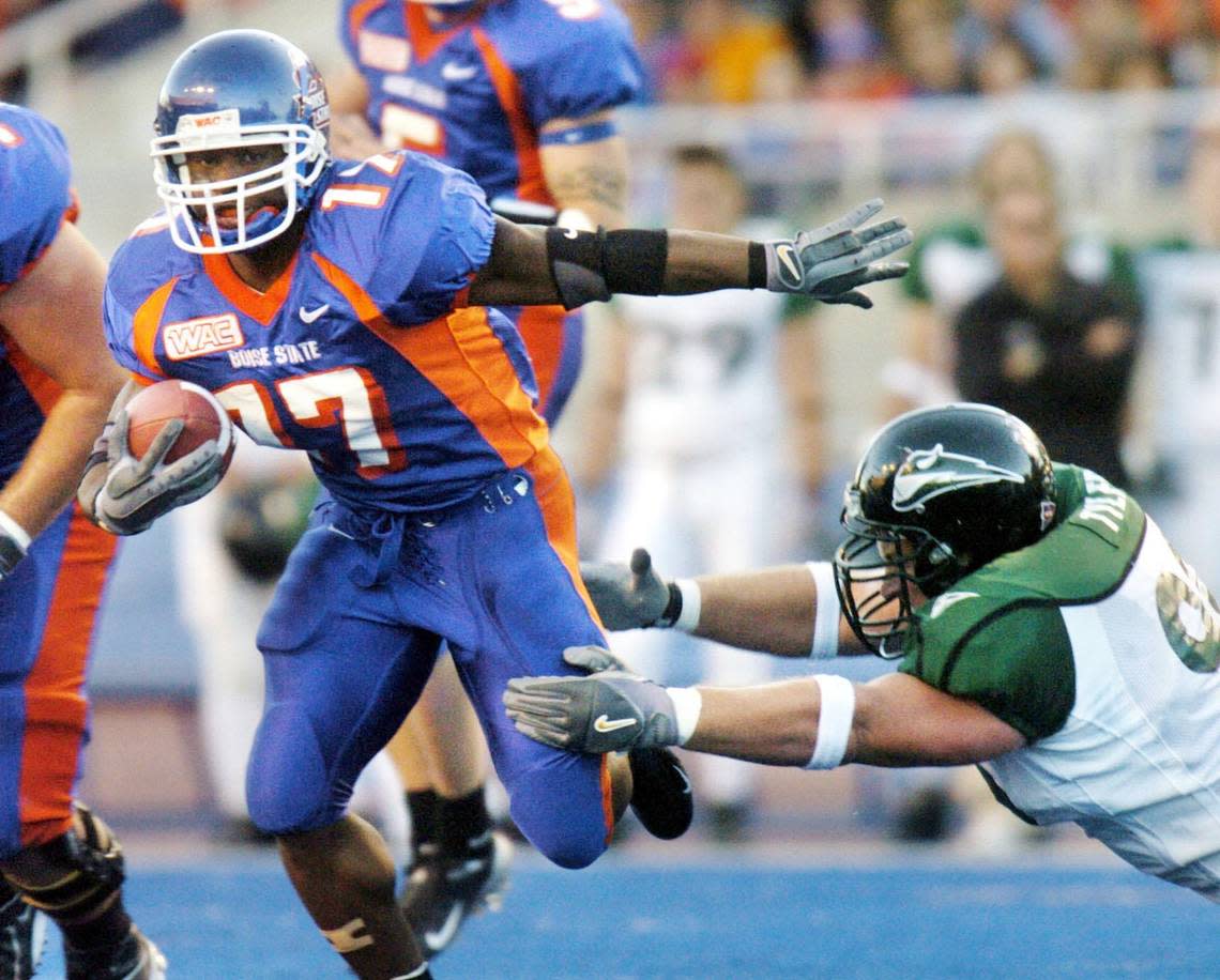 Current Washington running backs coach Lee Marks played for Boise State from 2002 to 2005. He later coached at Boise State for six seasons. Idaho Statesman file