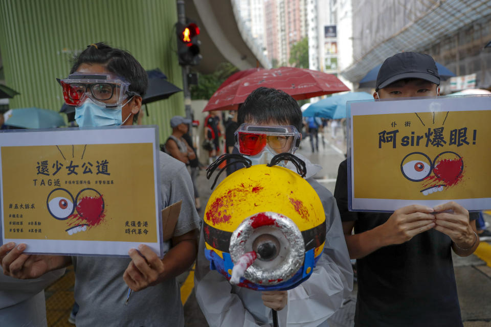 Cientos de miles toman las calles de Hong Kong