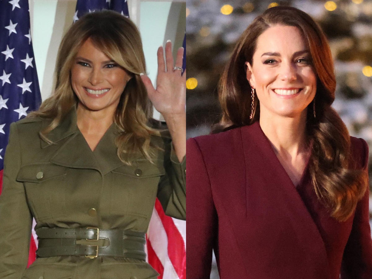 Une experte de la mode pense que Melania Trump devrait abandonner son style “froid” et prendre une page de la garde-robe de Kate Middleton