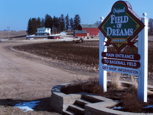 An investment group that includes Baseball Hall of Famer Wade Boggs closed on the $3.4 million sale of the Field of Dreams movie site -- AP