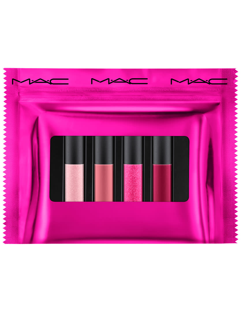 <p>The $69 <span><a rel="nofollow noopener" href="https://www.maccosmetics.com.au/product/13853/60602/products/makeup/lips/lip-gloss/shiny-pretty-things-party-favours-mini-lip-glosses-pink" target="_blank" data-ylk="slk:M.A.C Shiny Pretty Things Party Favours Mini Lip Glosses: Pink;elm:context_link;itc:0;sec:content-canvas" class="link ">M.A.C Shiny Pretty Things Party Favours Mini Lip Glosses: Pink </a>will be every beauty-lover’s Christmas dream gift.</span> </p>