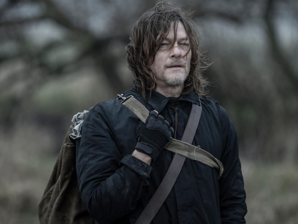 Norman Reedus on "The Walking Dead: Daryl Dixon."