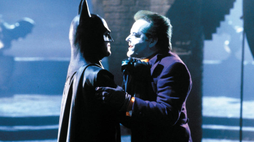 Michael Keaton and Jack Nicholson are both fantastic in 1989's Batman.<p>Warner Bros.</p>