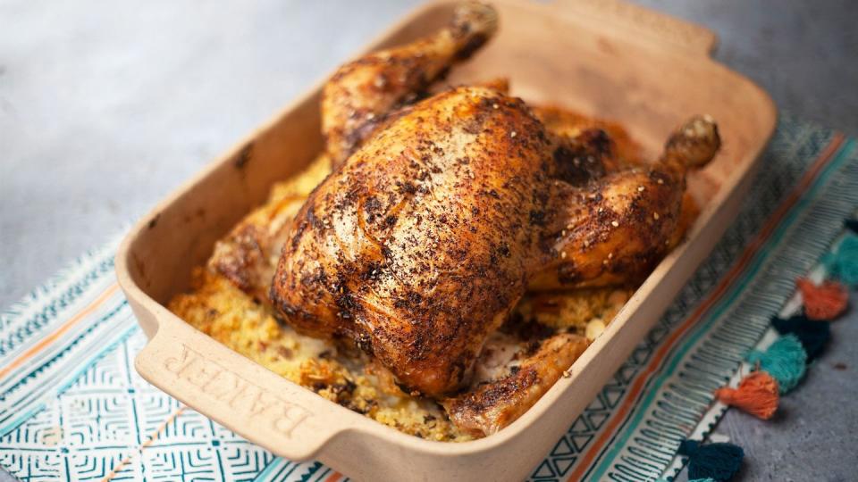 middle eastern roast chicken