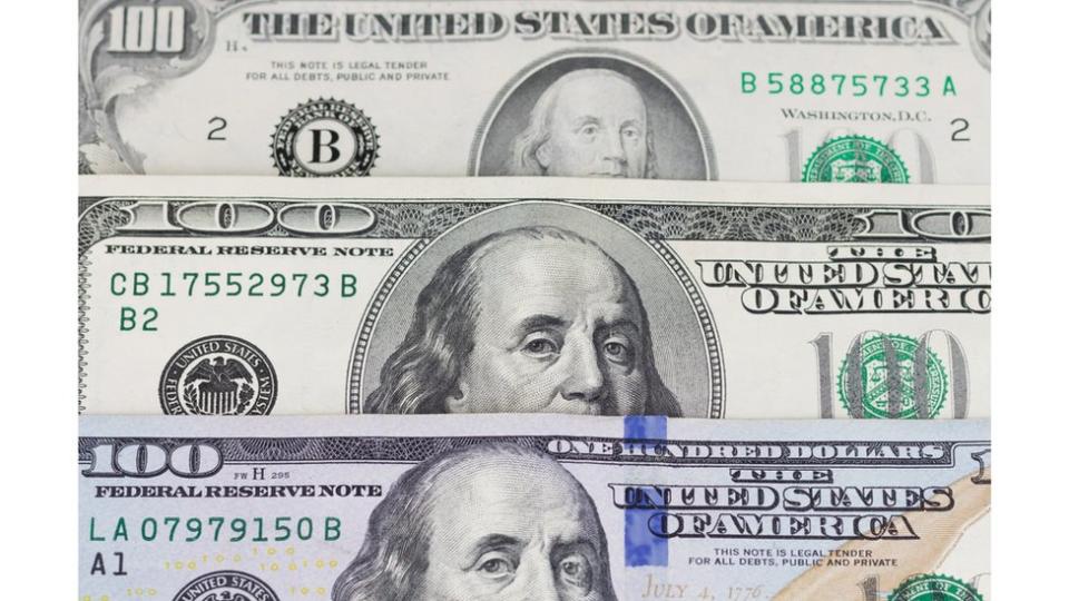 Los tres tipos de billetes de US$100 en circulación