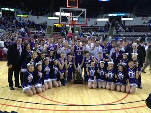 At least one member of the Harrisburg boys basketball team has been accused of using racial slurs during the team's Illinois state title victory -- hbg.saline.k12.il.us