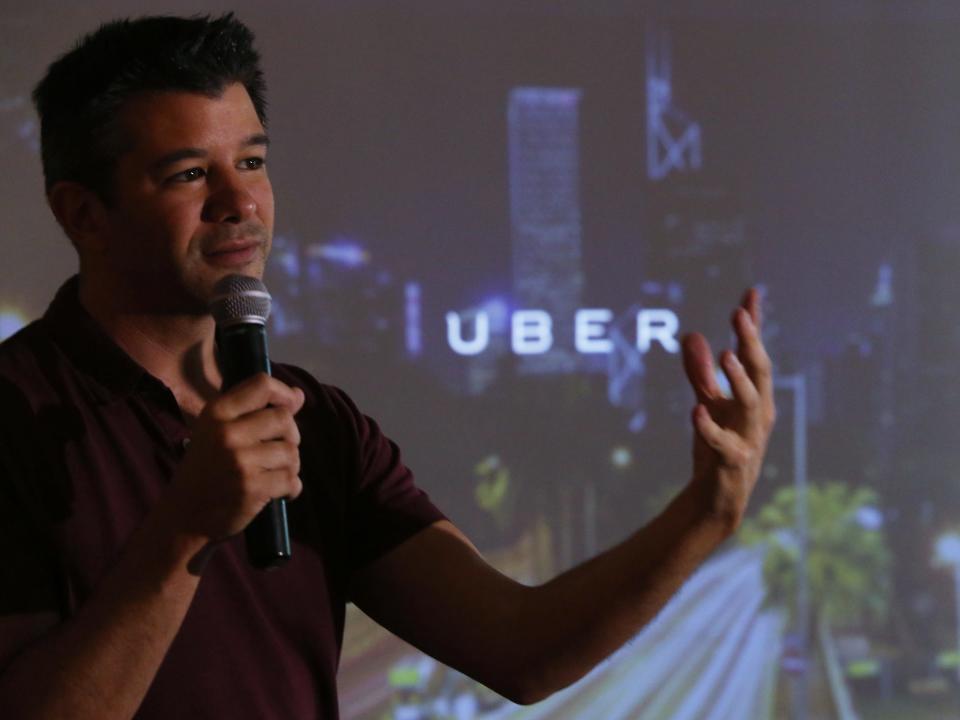 Travis Kalanick, co-founder and former CEO of Uber