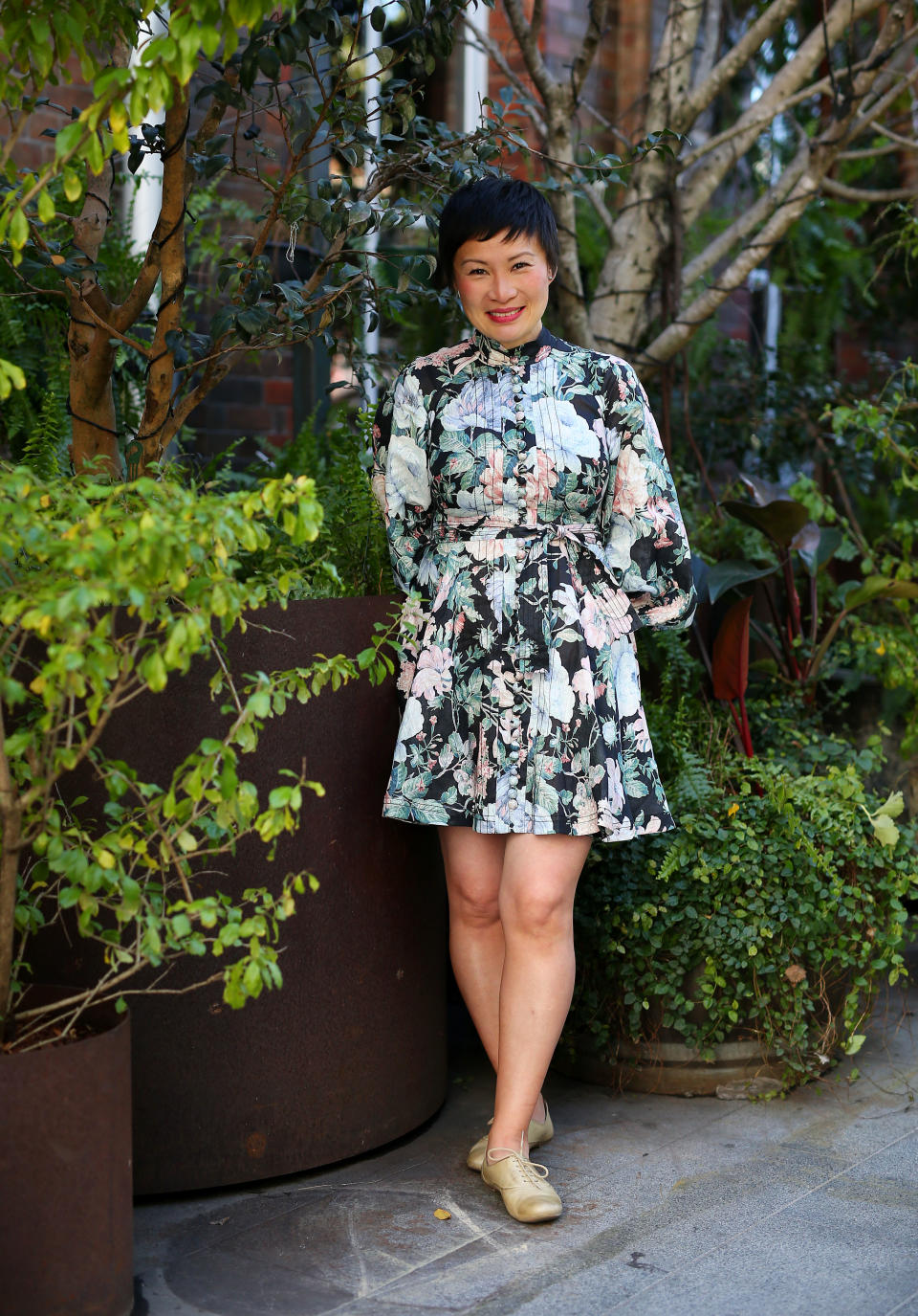 Poh told Yahoo Lifestyle of her MasterChef aspirations at the Harris Scarfe Spring Summer 2019 Season Launch on Monday. Photo: Getty Images