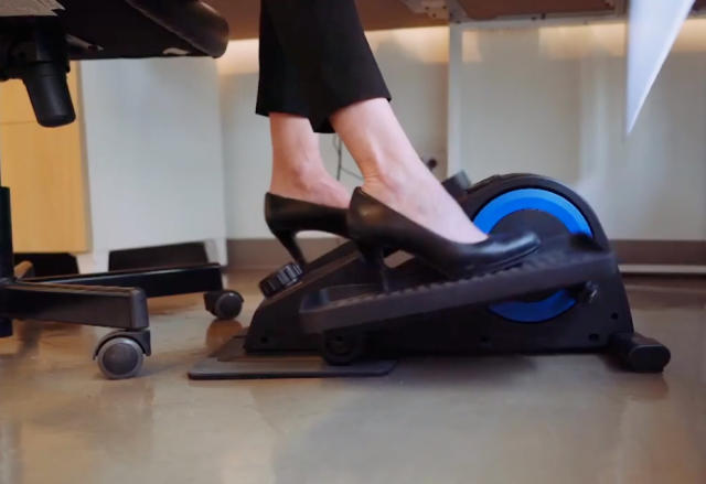 Multitaskers Will Love This Under-Desk Elliptical--and It's $100 Off!