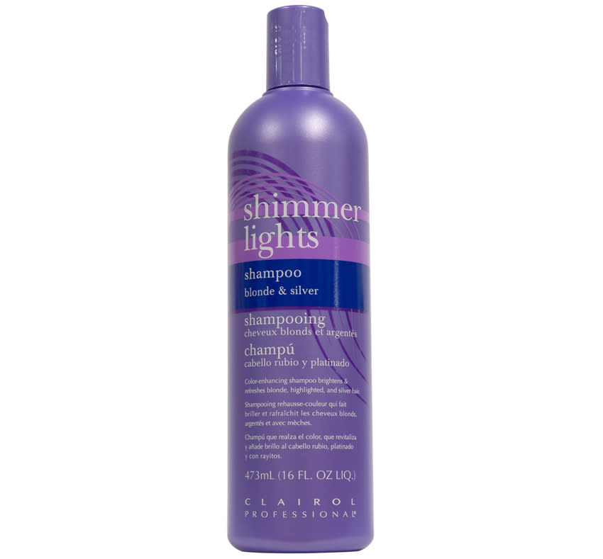 Clairol Professional Shimmer Lights Blonde & Silver Purple Shampoo