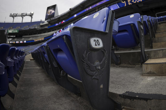 Ravens will host no fans at M&T Bank Stadium for initial part of