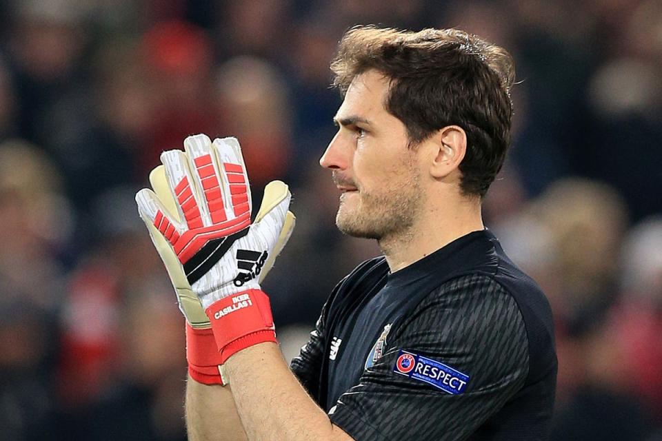Iker Casillas has apologised to the LGBTQ+ community (Peter Byrne/PA) (PA Archive)