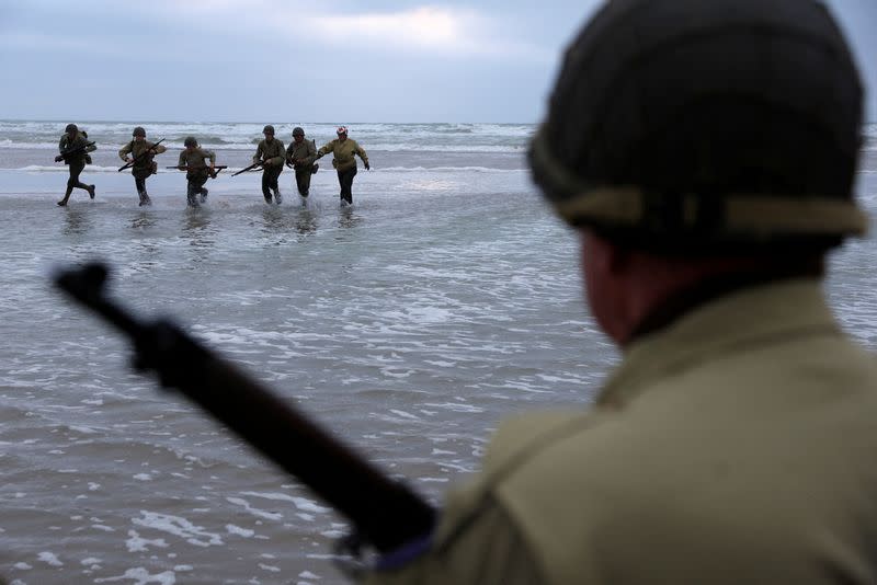 The 79th anniversary of D-Day in Normandy