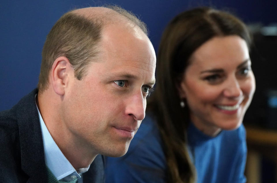 The Duke and Duchess of Cambridge are to deliver a message for the Mental Health Minute today, pictured earlier this week. (Photo Andrew Milligan - WPA Pool/Getty Images)