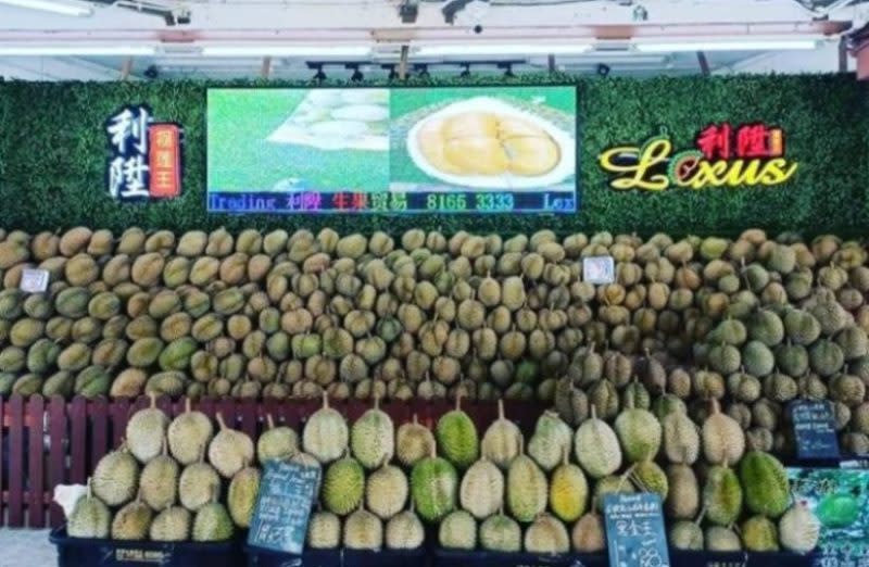 lexus durian buffet - stallfront