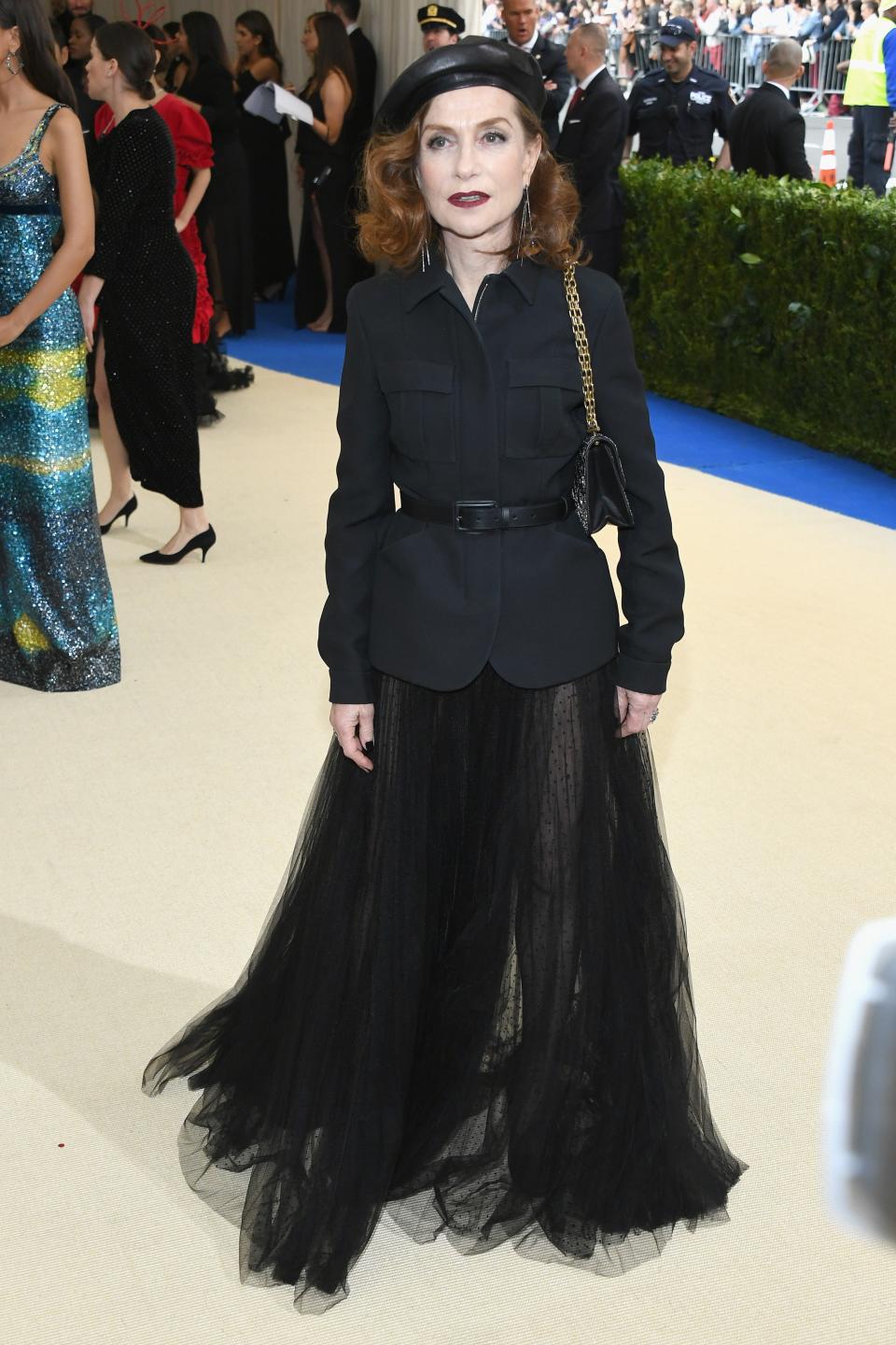 <h1 class="title">Isabelle Huppert in Dior and Repossi jewelry</h1><cite class="credit">Photo: Getty Images</cite>