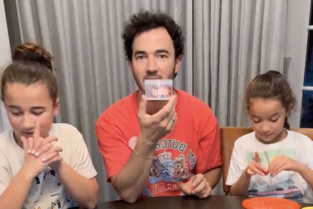 <p>Kevin Jonas/Instagram</p> From Left: Alena Jonas, Kevin Jonas and Valentina Jonas