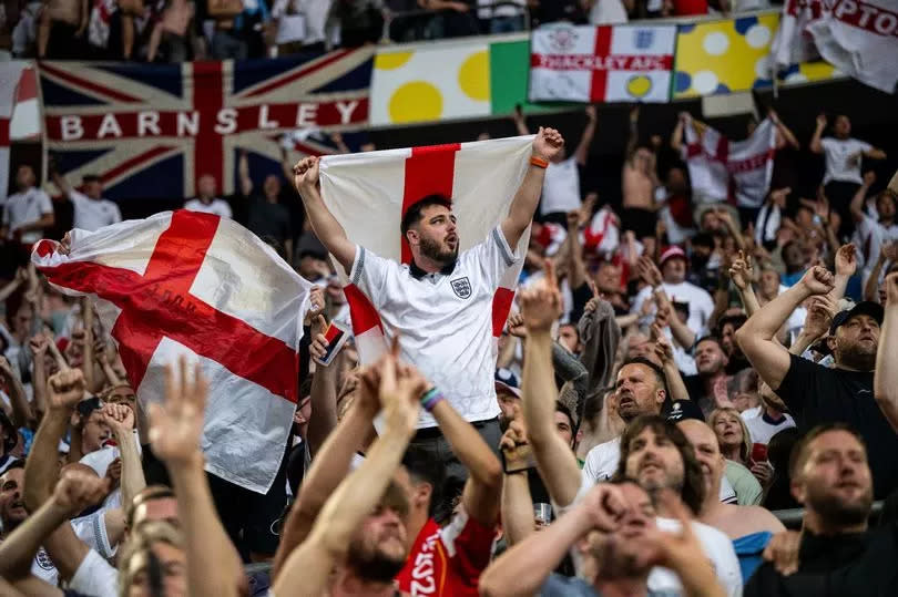 England will be playing Spain -Credit:Marvin Ibo Guengoer - GES Sportfoto/Getty Images