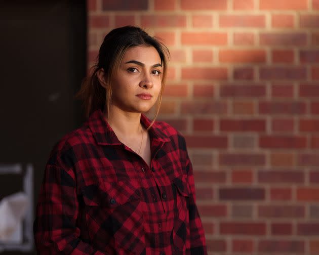 Nasrin Nawa, a graduate student at the University of Nebraska-Lincoln and an Afghan Fulbright Scholar in Lincoln, Nebraska, on Tuesday. (Photo: Walker Pickering for HuffPost)