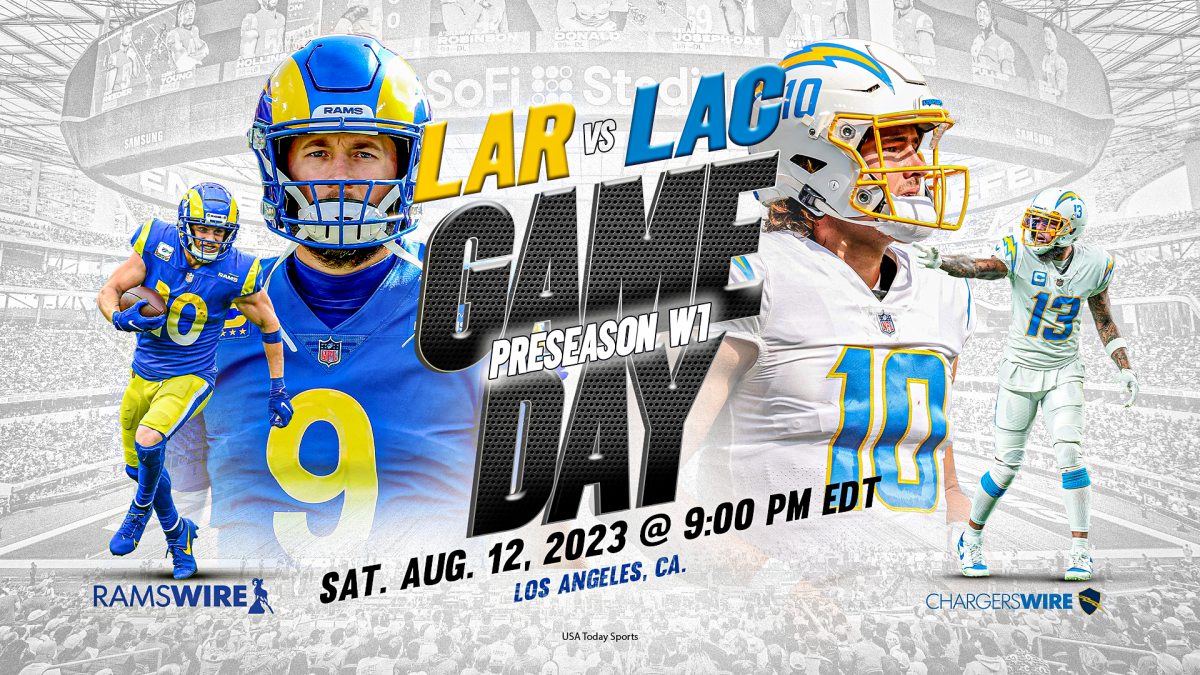 ABC7 to broadcast all Rams preseason games  Rams hosting Chargers for 1st  preseason game at SoFi - ABC7 Los Angeles