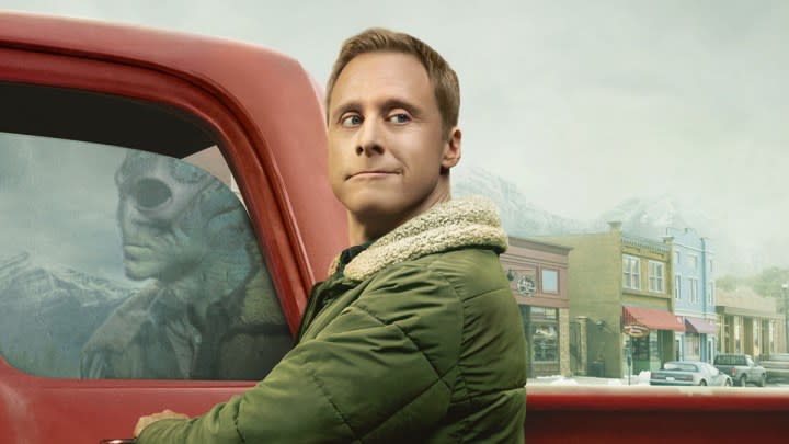 Alan Tudyk as Harry Vanderspeigle in Resident Alien.