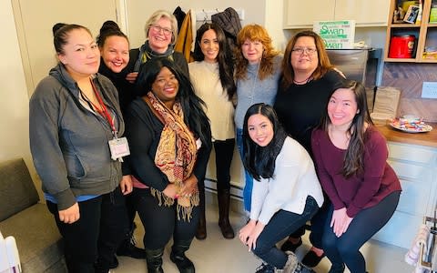 The Duchess visits the Downtown Eastside Women's Centre - Credit: &nbsp;Facebook