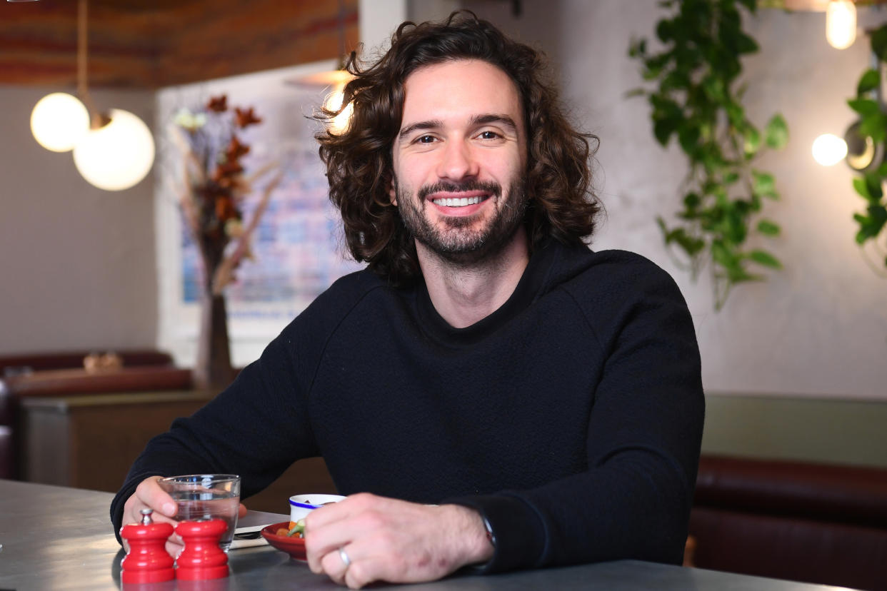 Joe Wicks launches the Gousto Cookstarter campaign, which will see five restaurants awarded with 10 thousand pounds worth of funding each, as well as a year-long programme of mentoring and coaching by Gousto. (PA Images)