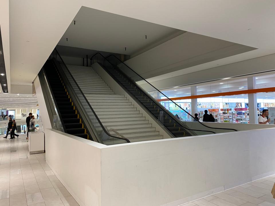 American Dream Mall's escalator to nowhere