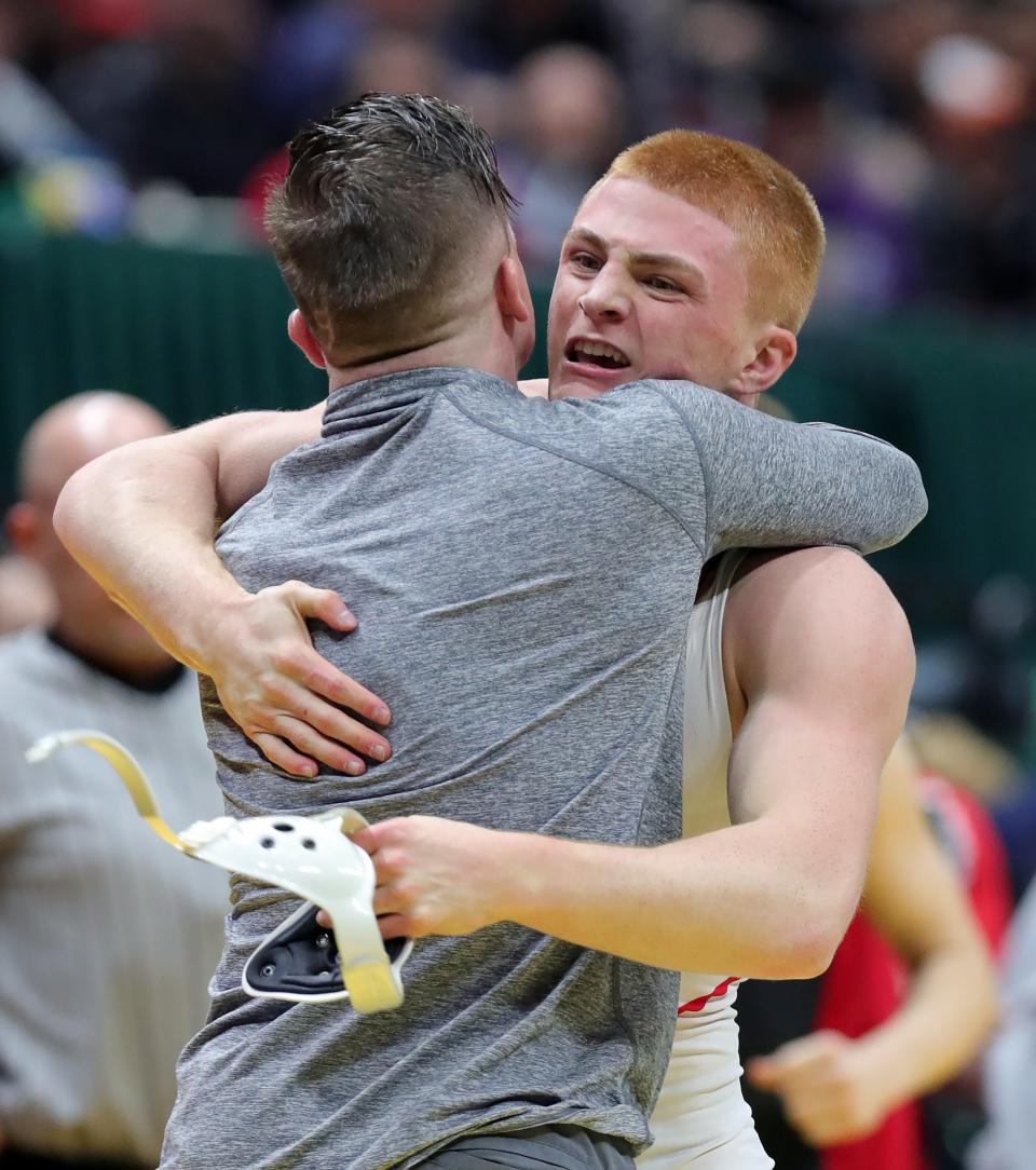 Brecksville's Brock Herman is one of three area state champions hoping to add a national title to his resume next week at Fargo, N.D.