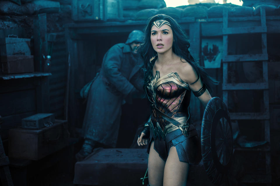 Warner Bros. is <a href="https://www.huffingtonpost.com/entry/wonder-woman-oscar-campaign_us_597b8633e4b02a8434b65a8e" target="_blank">plotting a campaign</a>&nbsp;in hopes&nbsp;of anointing&nbsp;"Wonder Woman" the first superhero&nbsp;spectacle nominated for Best Picture. It's a losing battle, even for a box-office behemoth whose feminist values&nbsp;registered loudly amid a year of tumultuous political temperaments. But a Best Picture&nbsp;crack also gives Gal Gadot a portal into the Best Actress derby. Hosting "Saturday Night Live" wasn't the worst way to re-up her credentials.